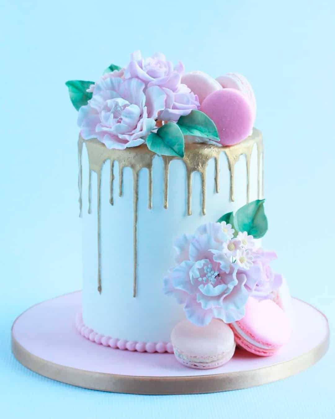 Types of Wedding Cakes Drip