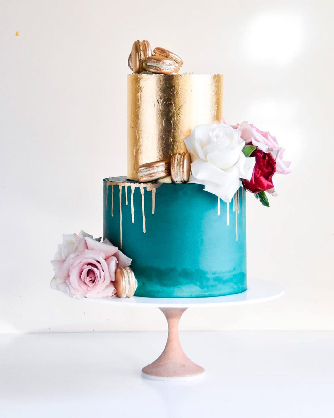 Types of Wedding Cakes Drip