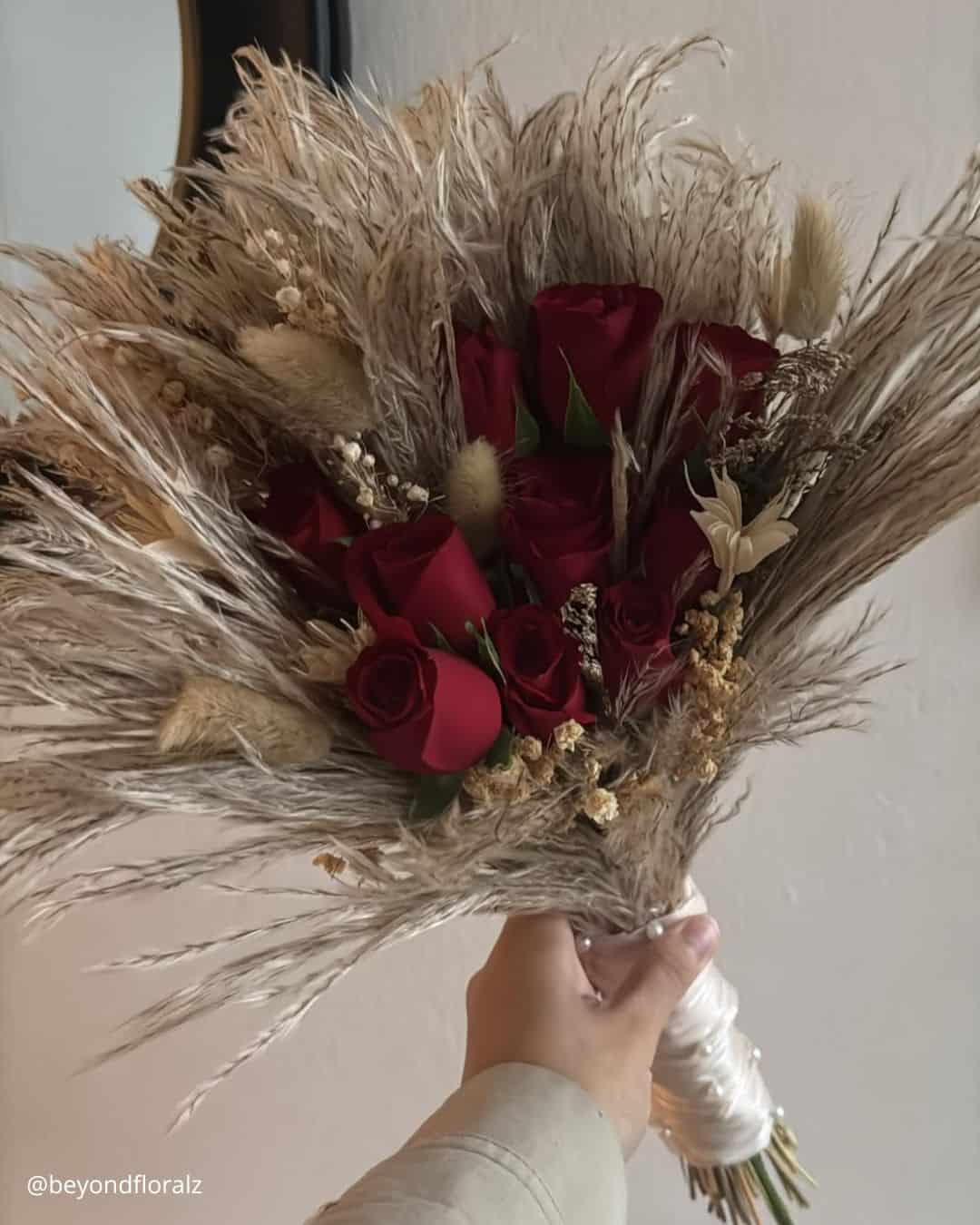 Dried Wedding Bouquet Ideas