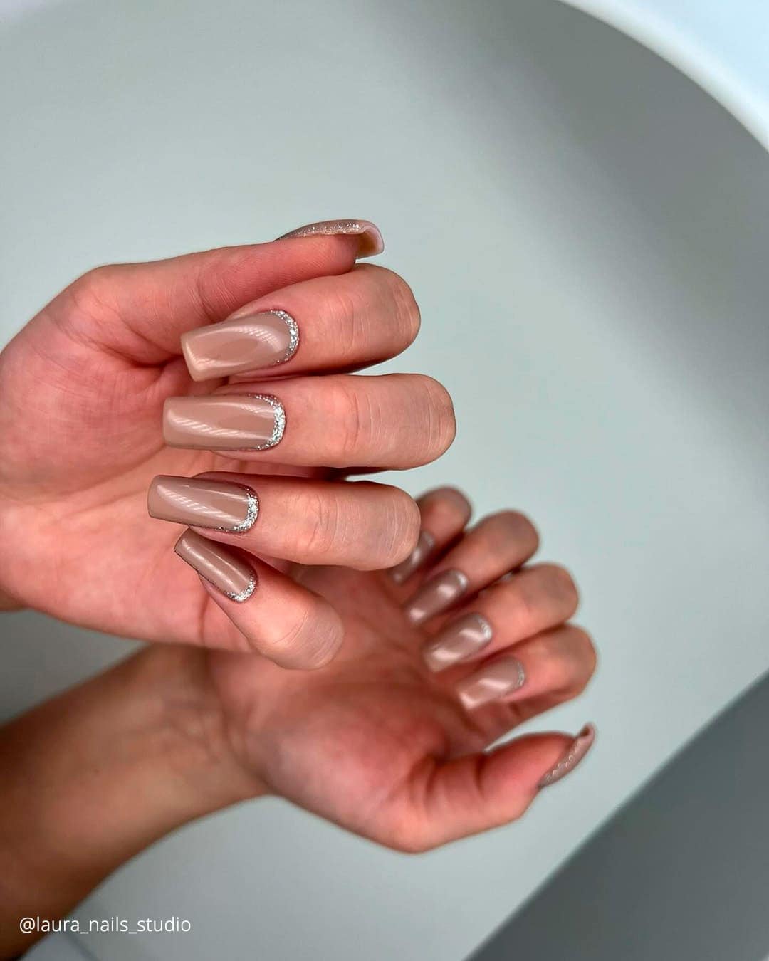 Glitter Nails For An Indian Wedding