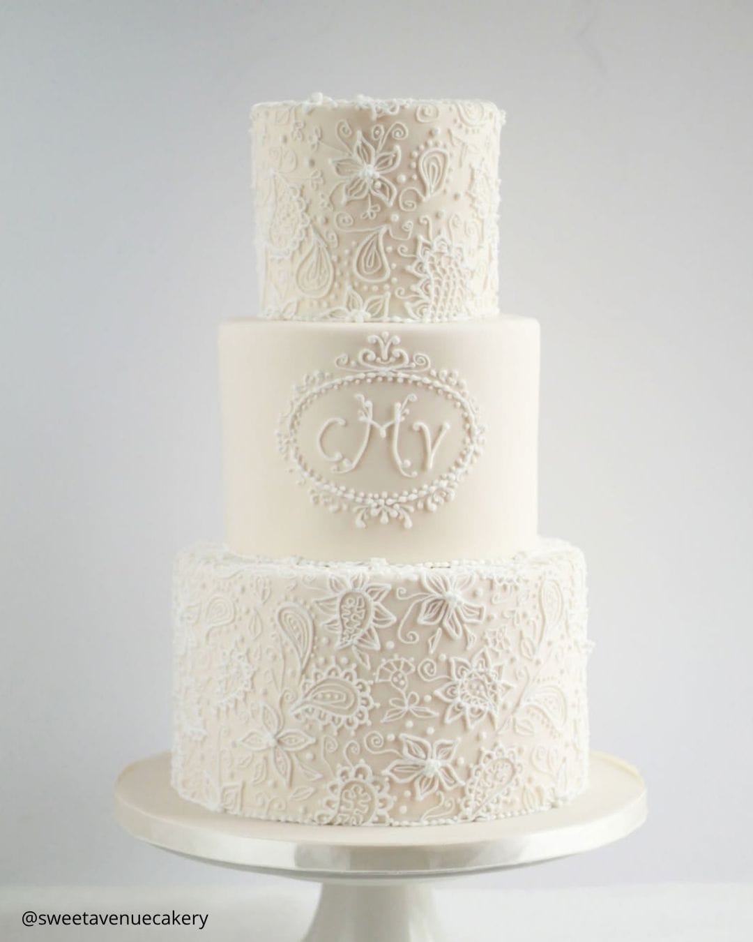 Lace Cake Designs