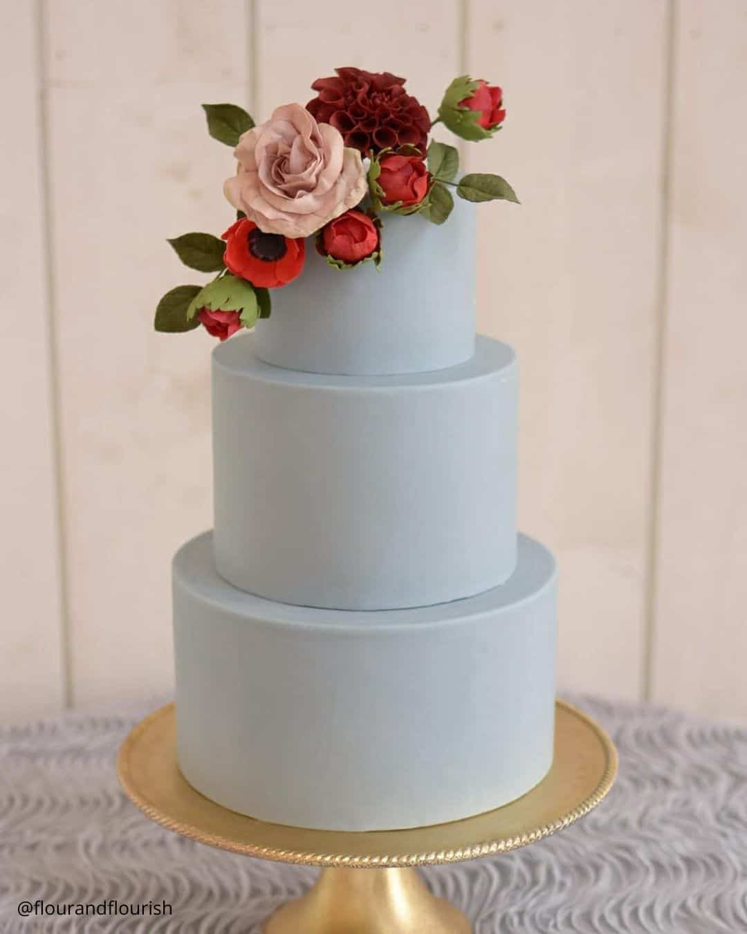 Golden Wedding Cakes