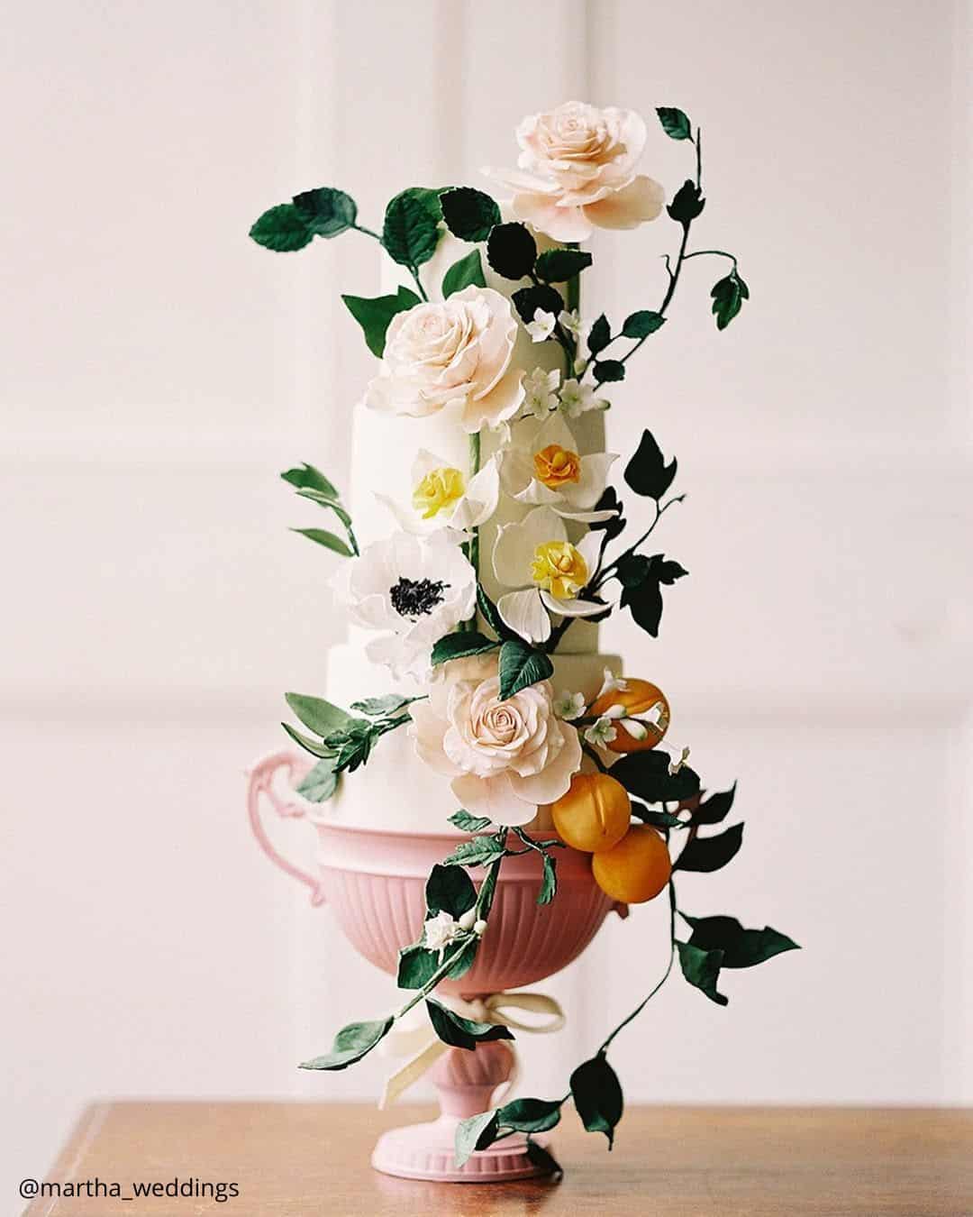 Simple Wedding Cake