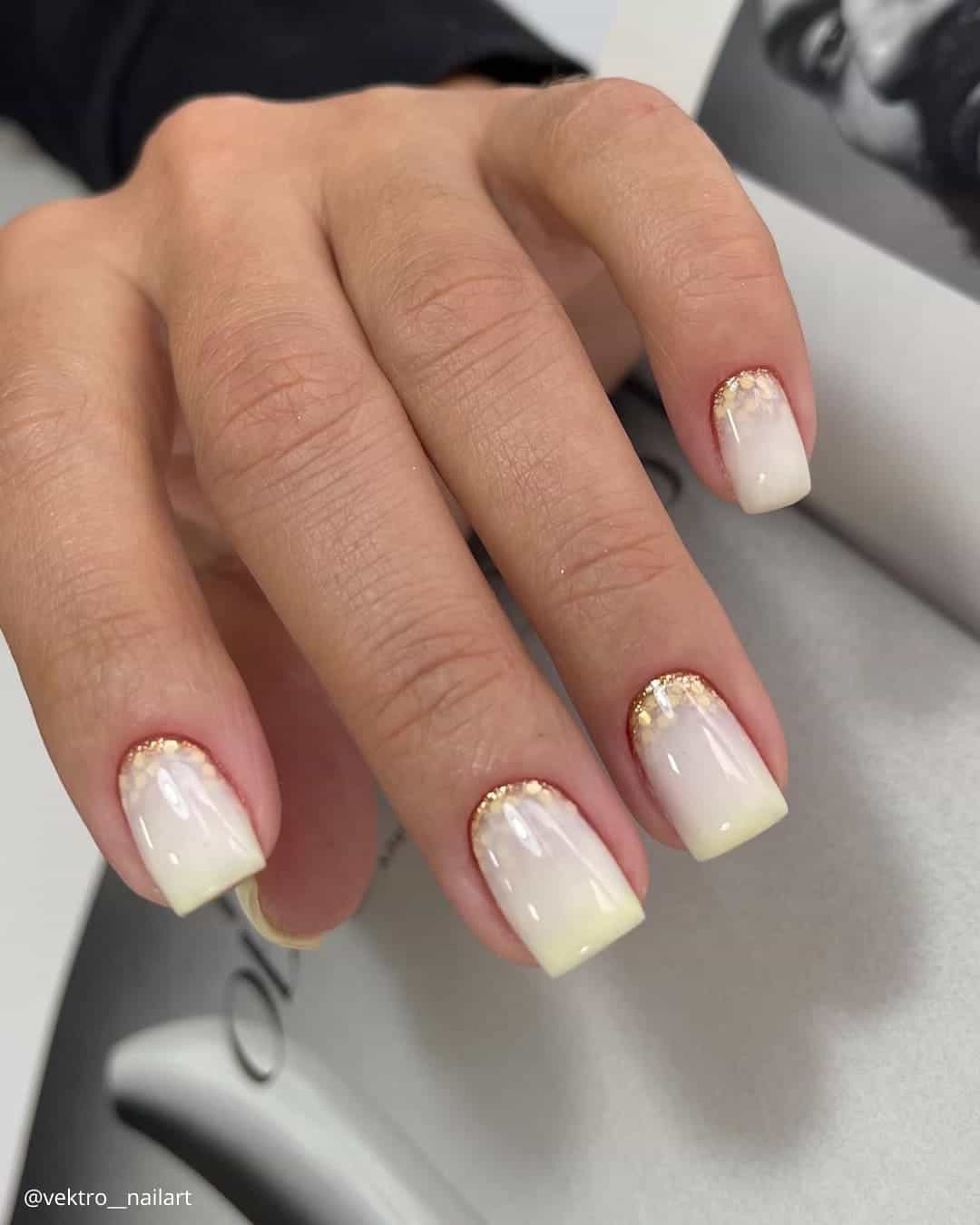 Flower Power Bridal Nails