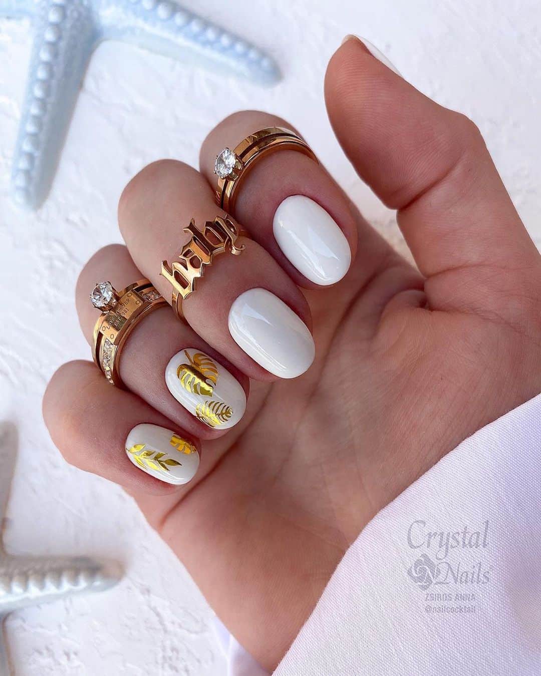 Summer Wedding Nails: French Manicure