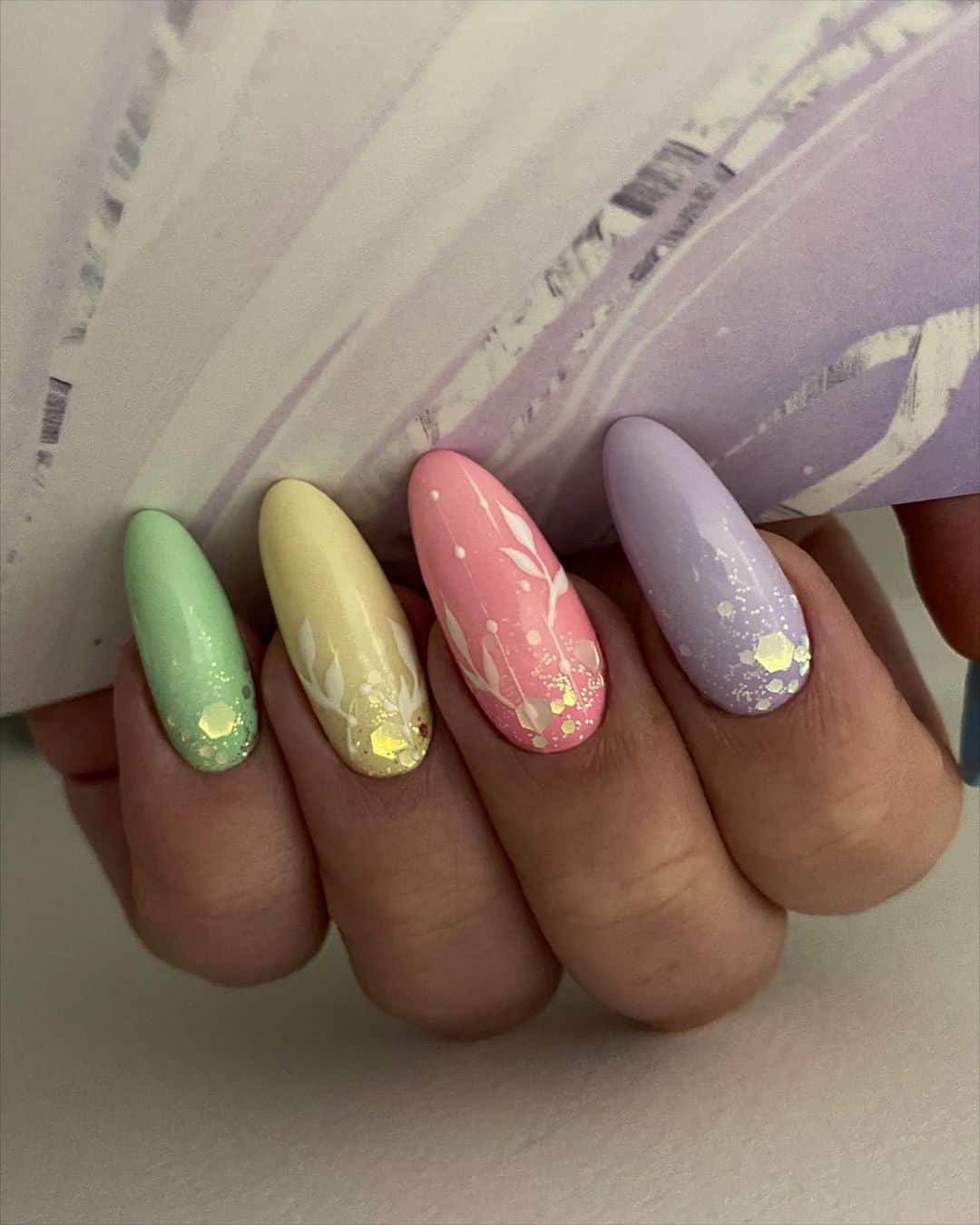 Gel Nails For Summer Wedding