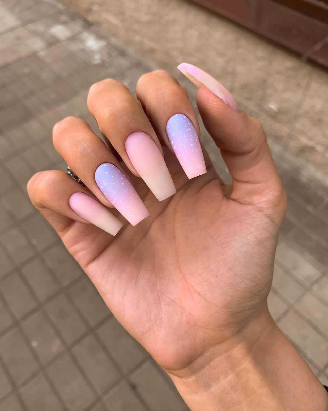 Acrylic Nails For Summer Brides