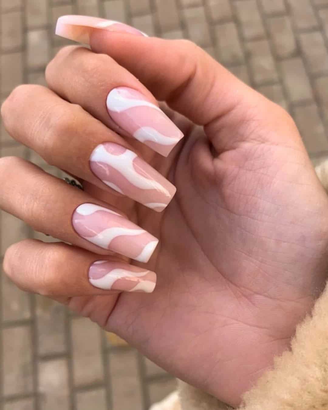 Acrylic Nails For Summer Brides