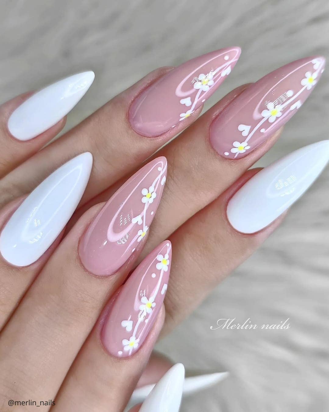 Elegant Simplicity: White Nails