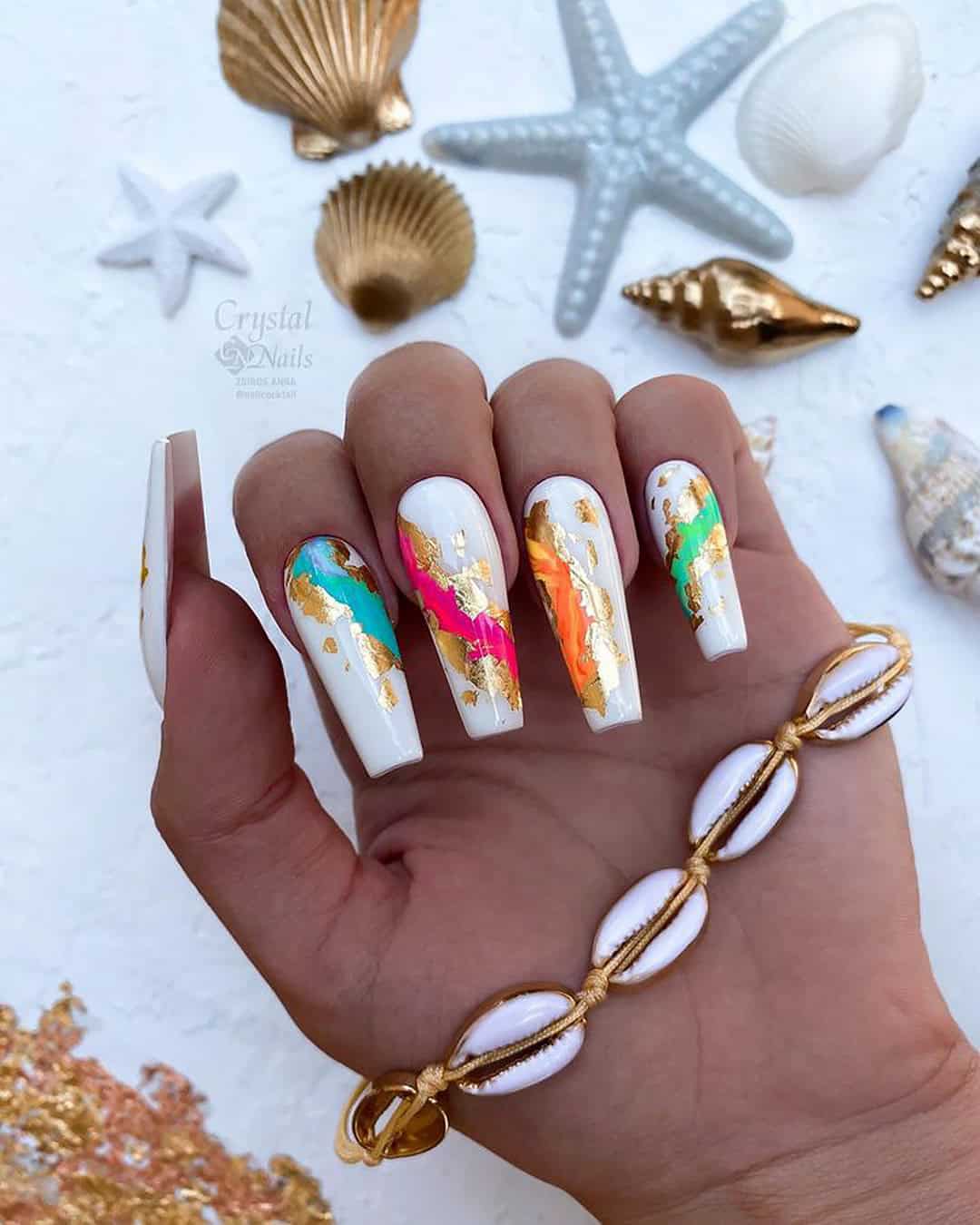 Beachy or Boho? These Nails Are for You