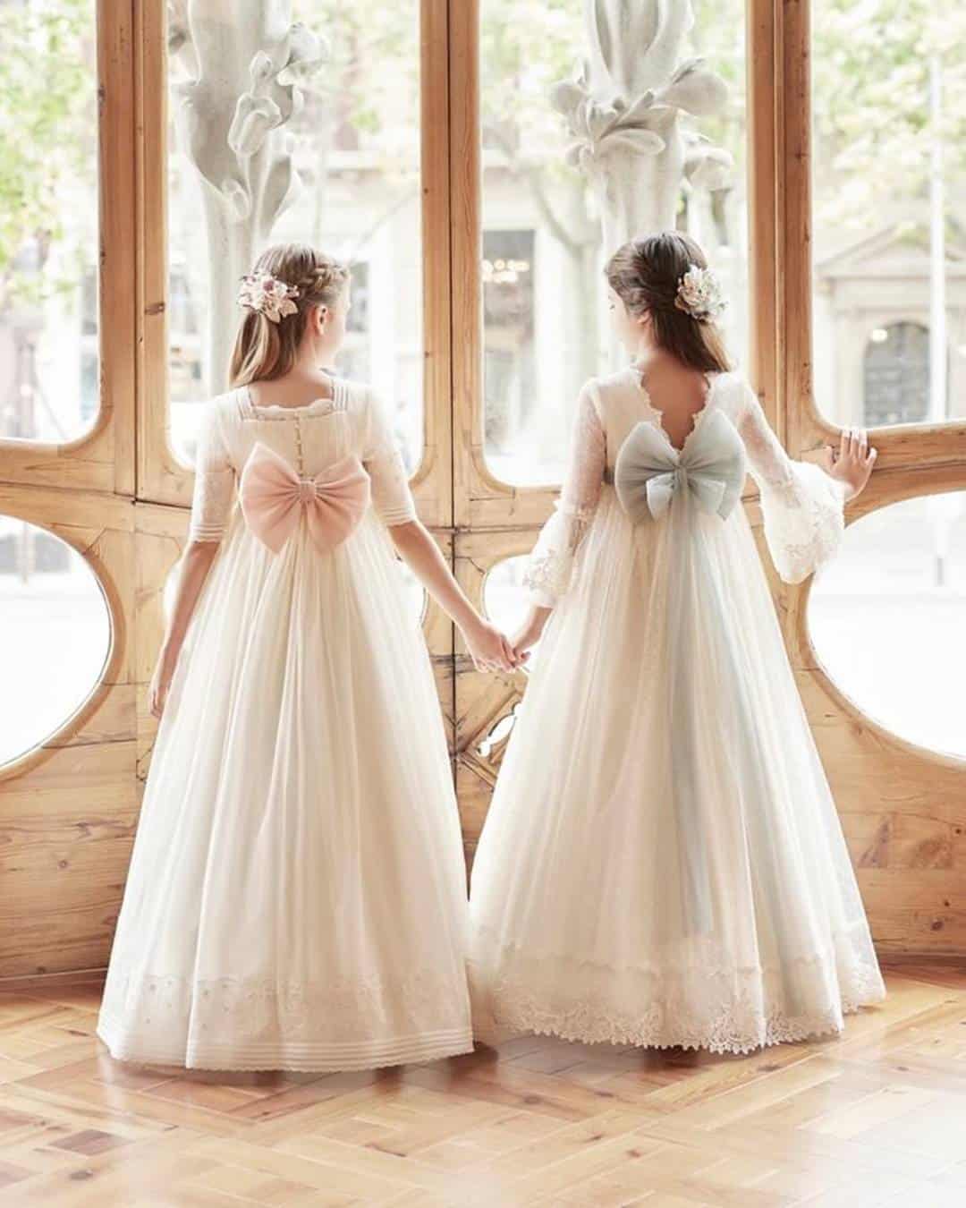 Long Sleeve Flower Girl Dresses