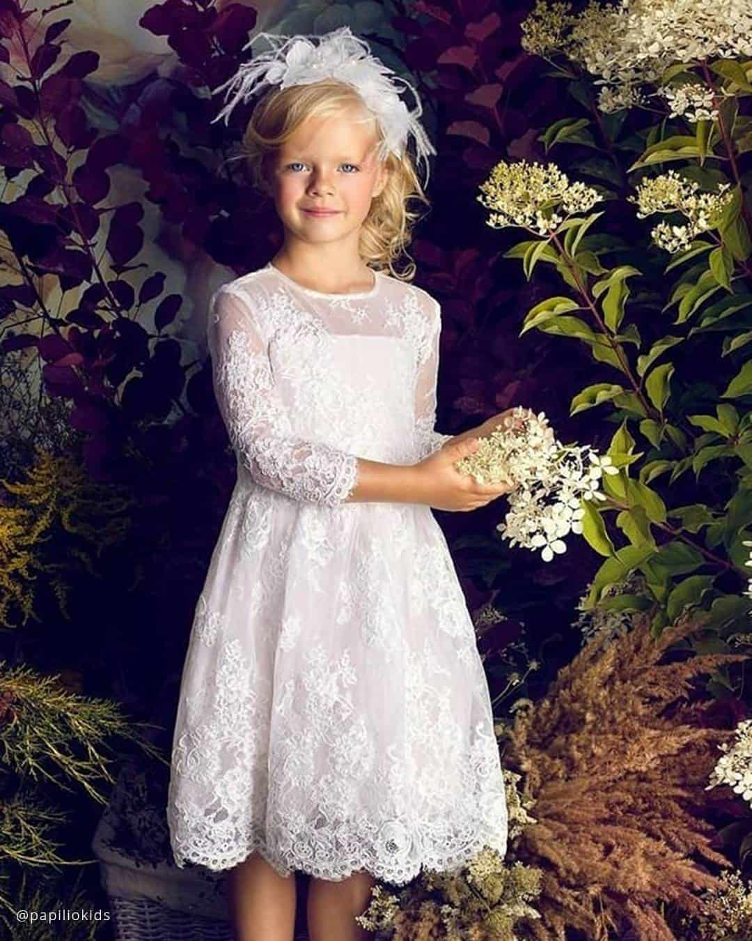 Blush Flower Girl Dresses