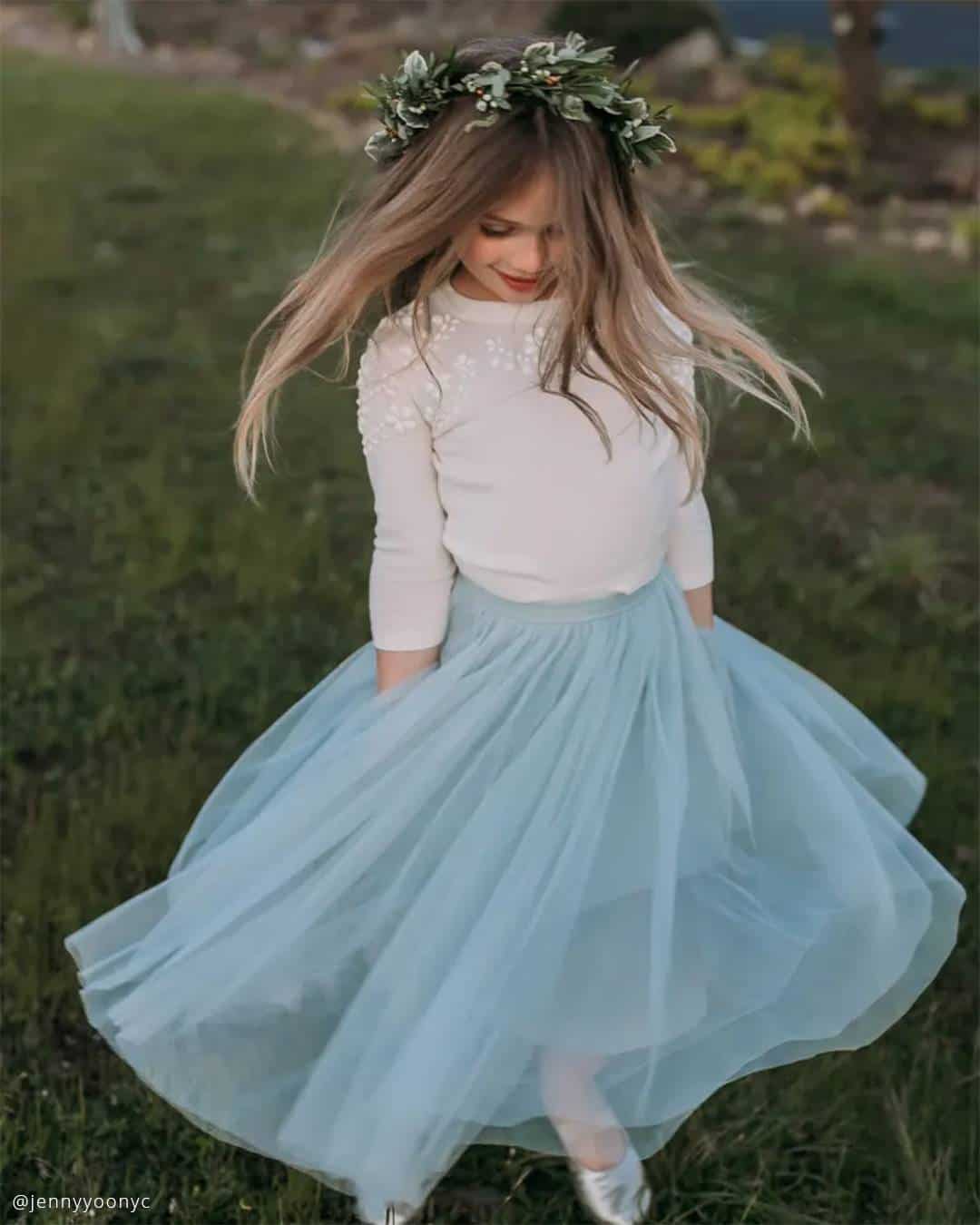 Red Flower Girl Dresses