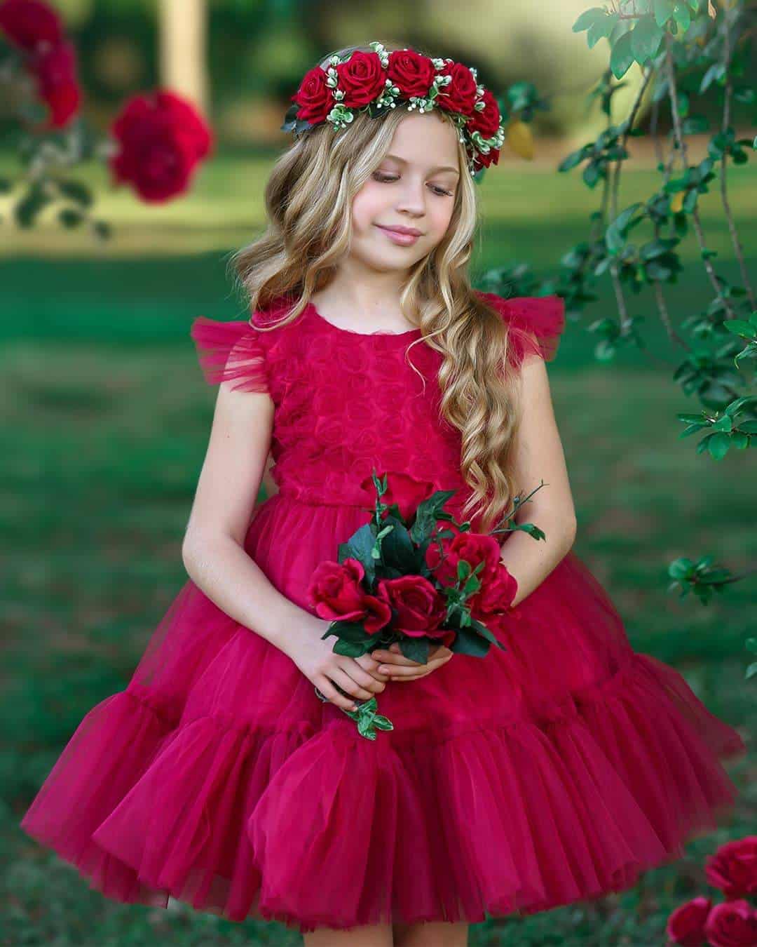 Black Flower Girl Dresses