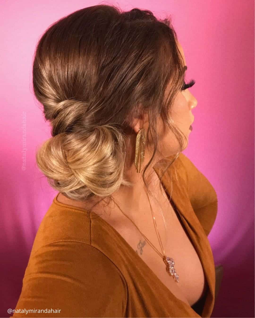 Messy Side Bun Hairstyles For Wedding