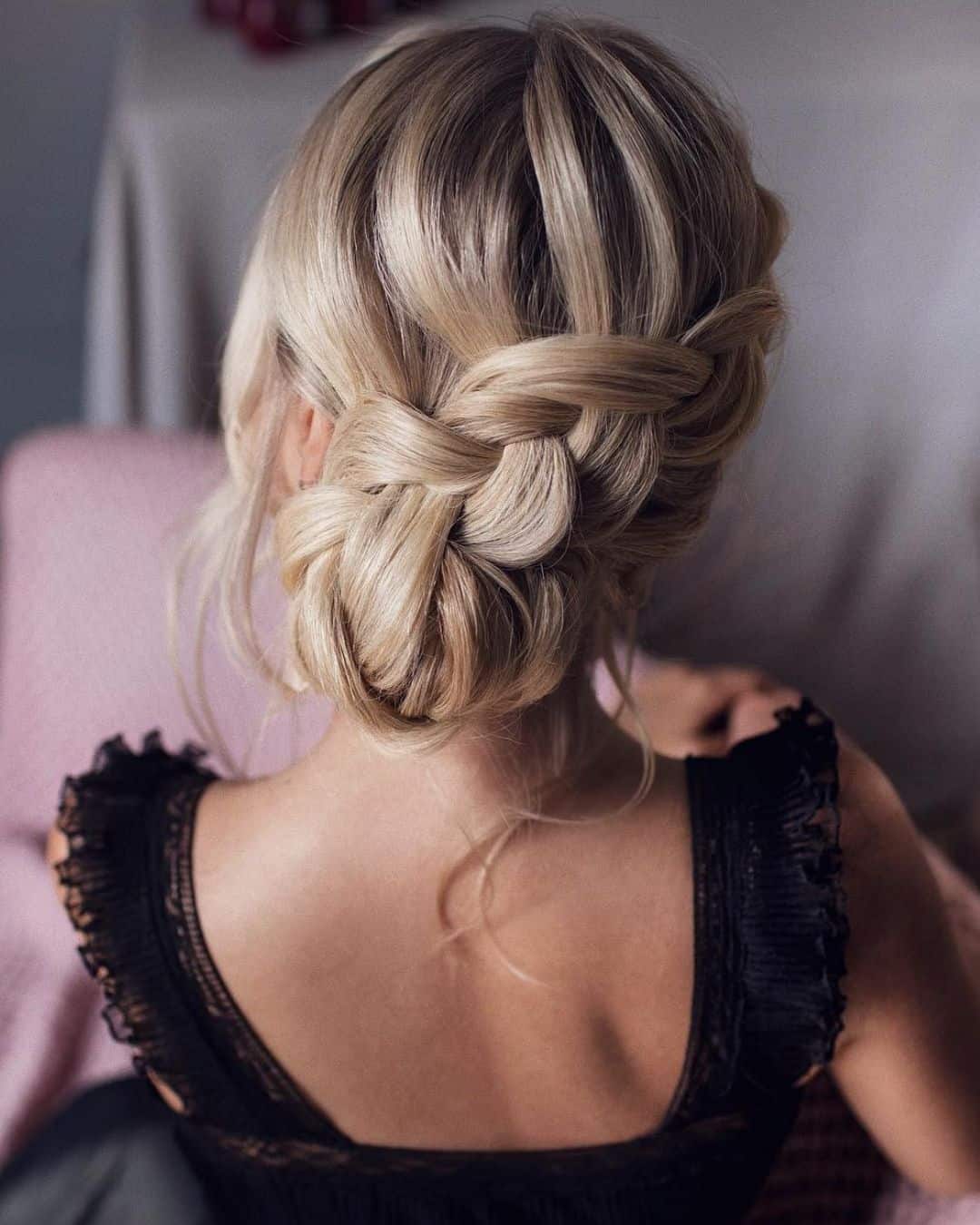 Braided Updos With a Romantic Twist
