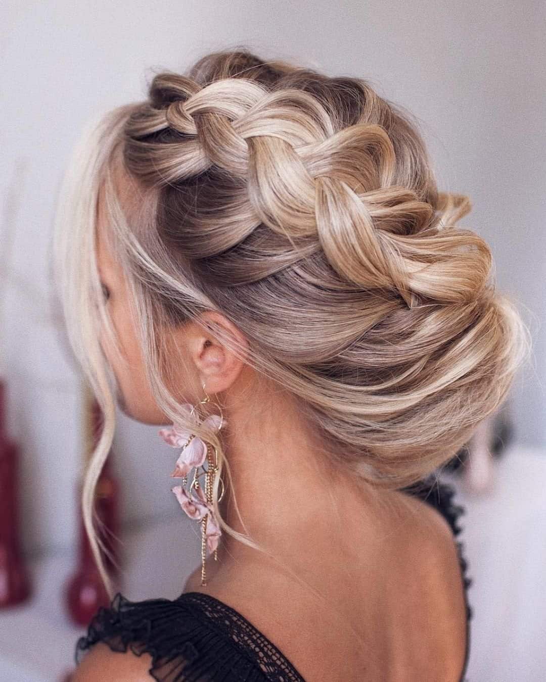 Braided Updos With a Romantic Twist