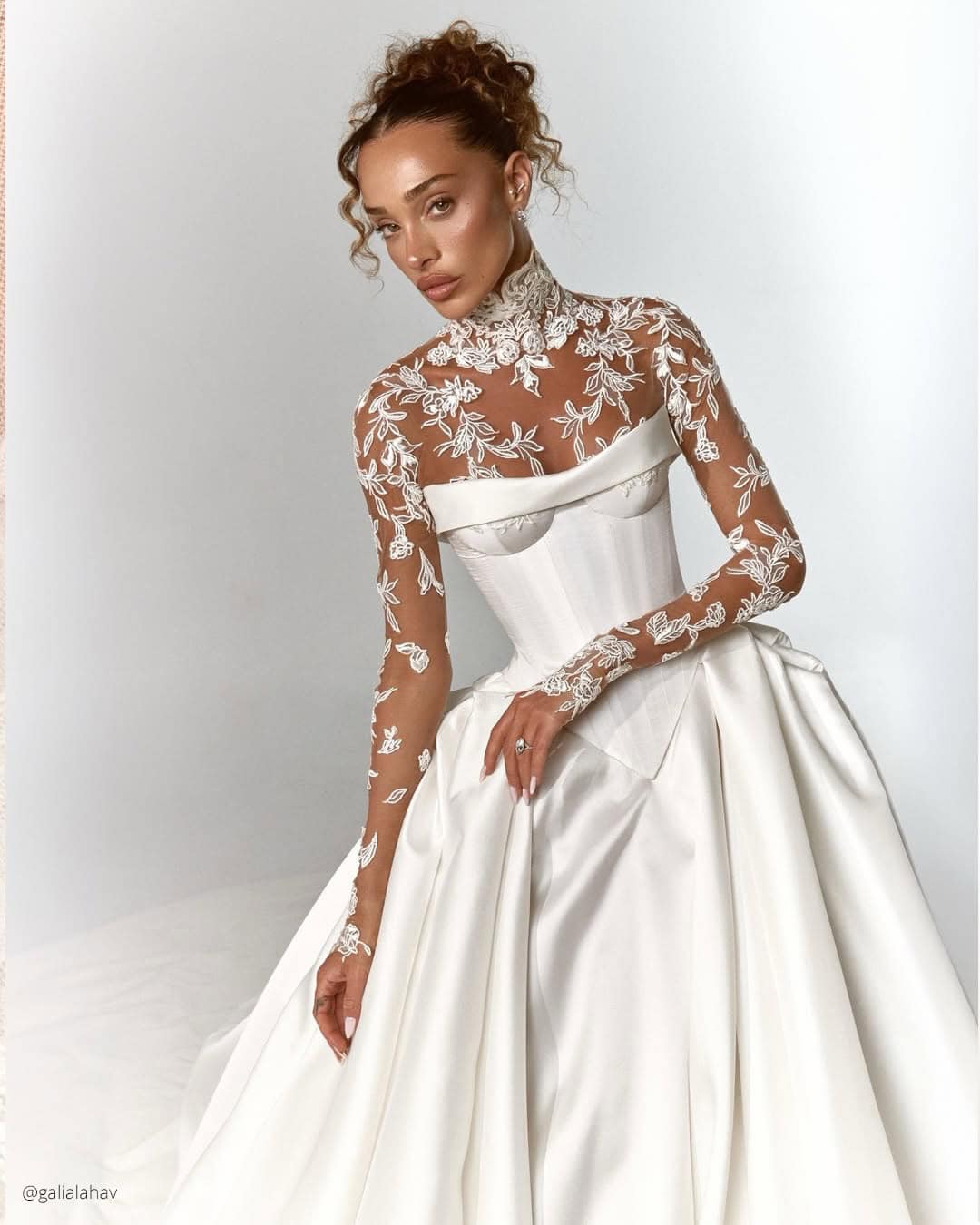 Illusion Wedding Dress Sleeves