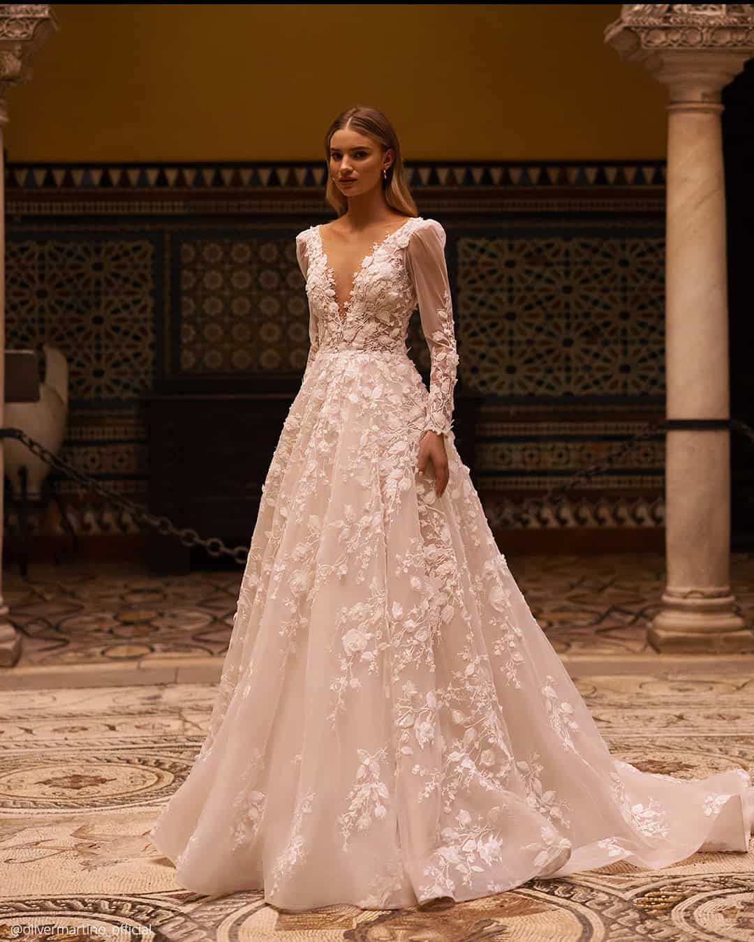 Illusion Wedding Dress Sleeves