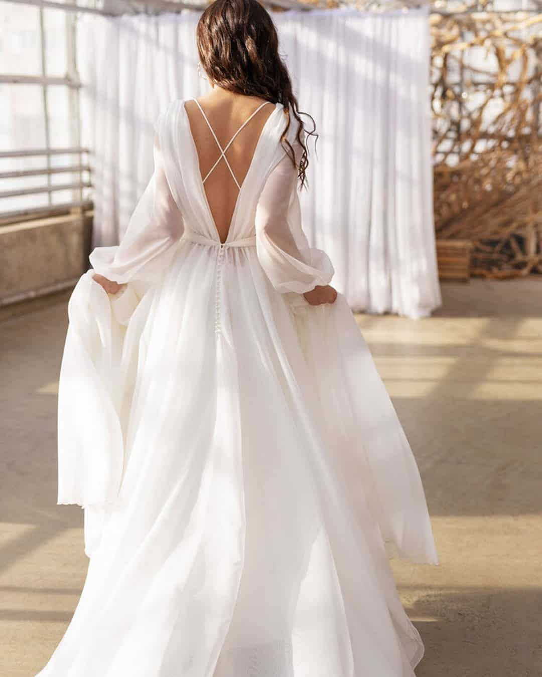 Elegant Wedding Dresses With Long Sleeves