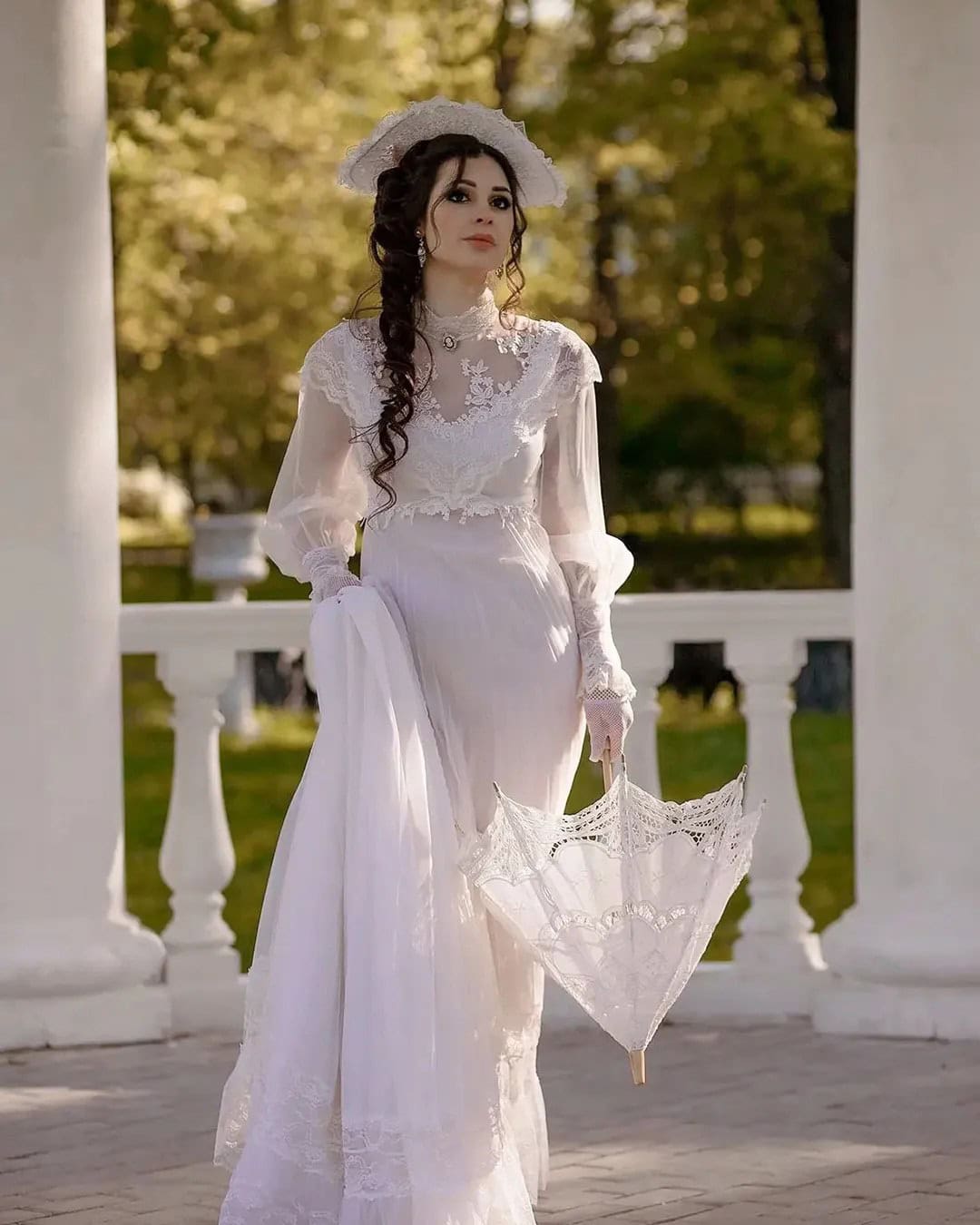 Lace Victorian Inspired Wedding Dresses