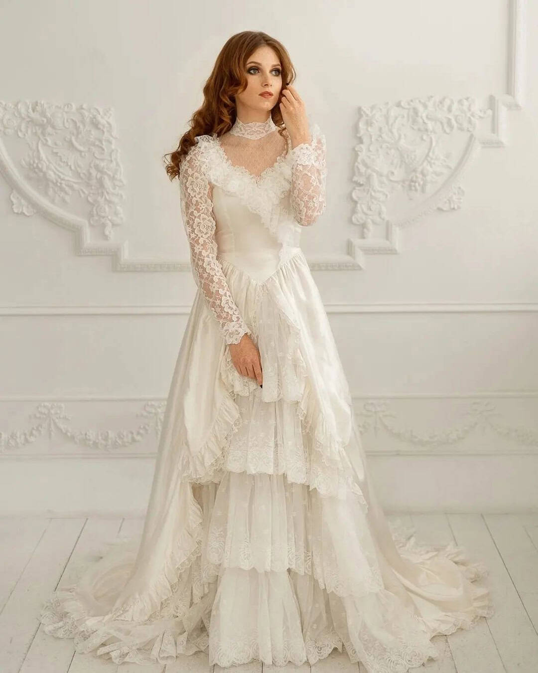 Lace Victorian Inspired Wedding Dresses