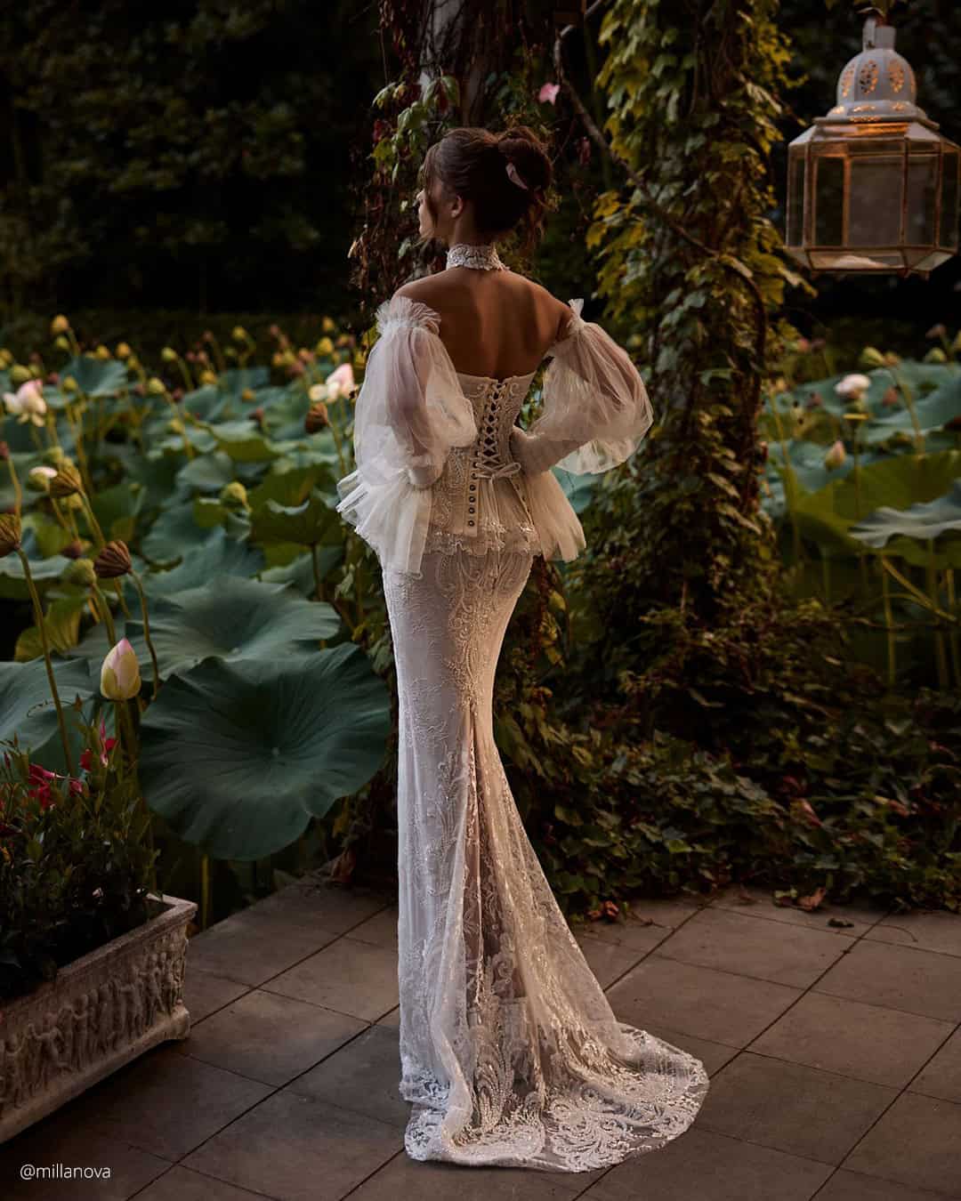 Victorian Wedding Dresses With Sleeves