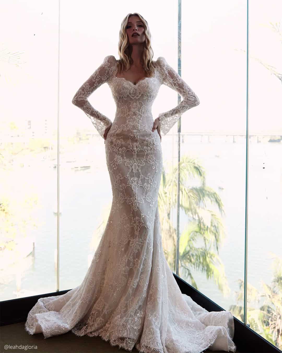Mermaid Wedding Dresses With Sleeves