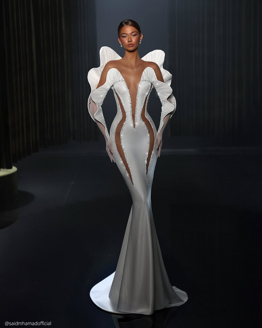Bling Mermaid Wedding Dresses