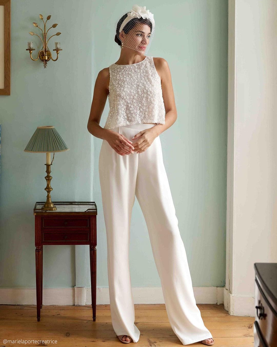 Elegant Pantsuit For Wedding