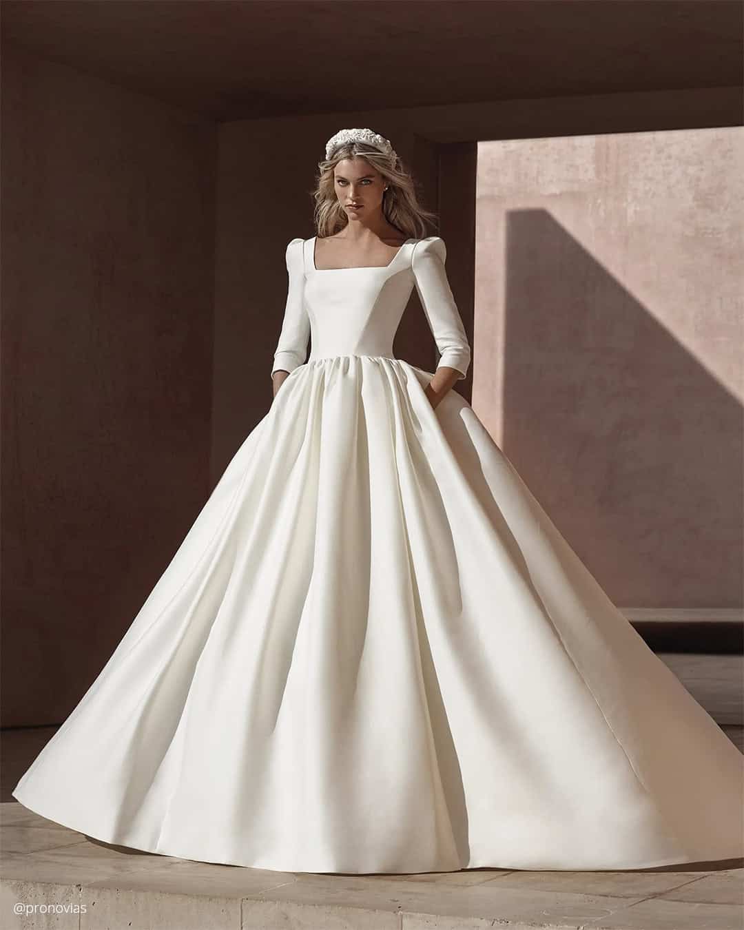 Ball Gown Fall Wedding Gowns