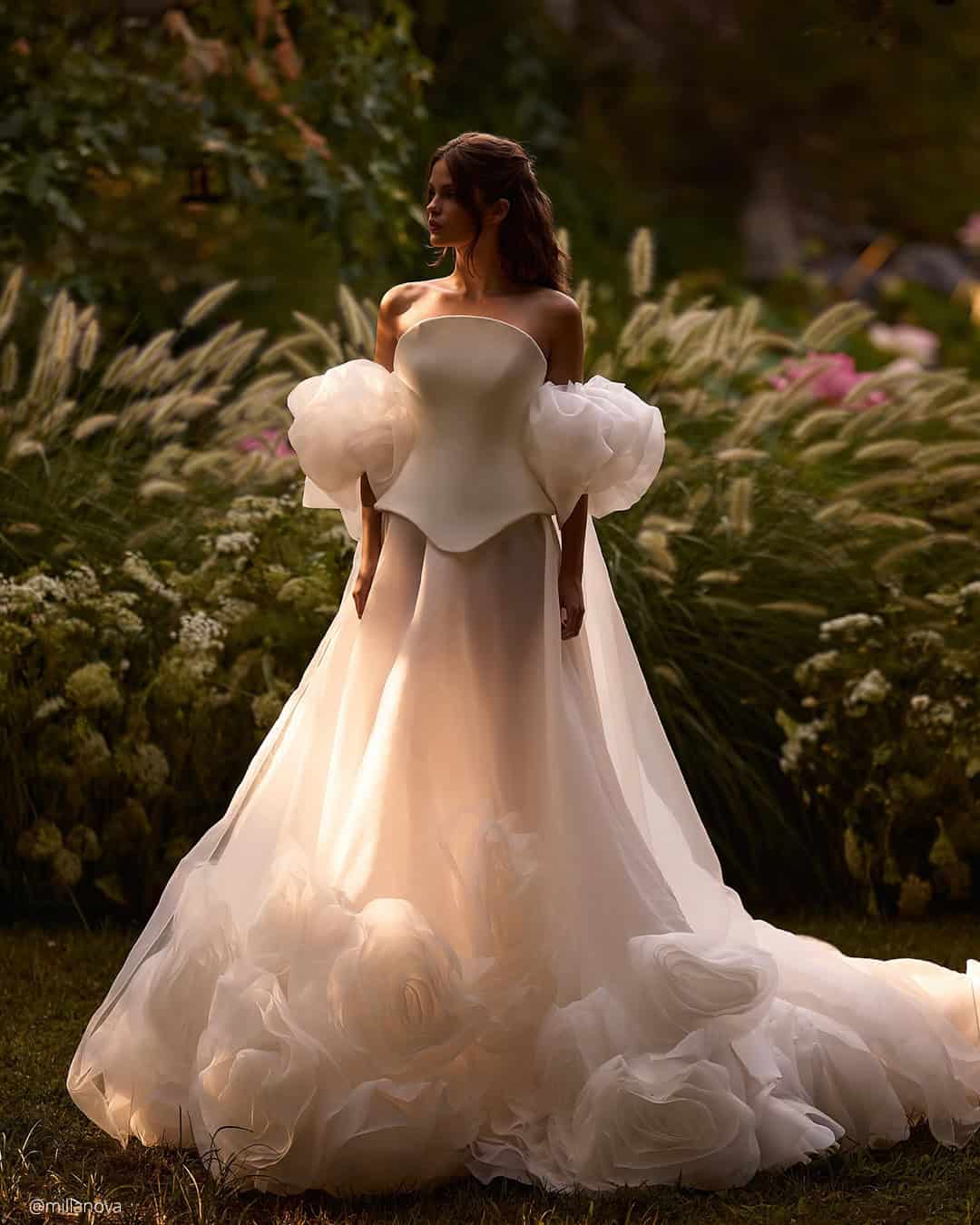 Simple Strapless Wedding Dresses