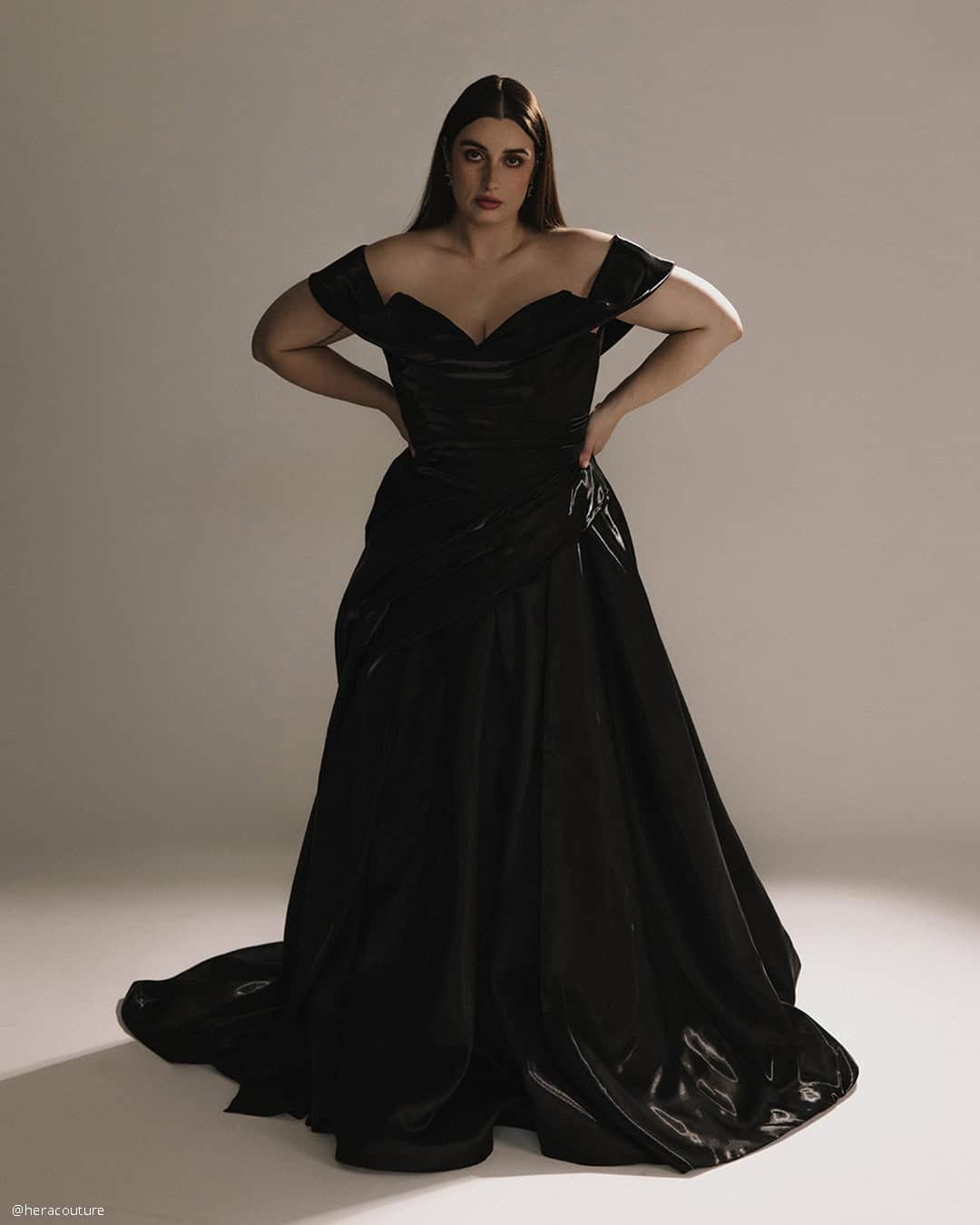Gothic Black Wedding Dresses Plus Size