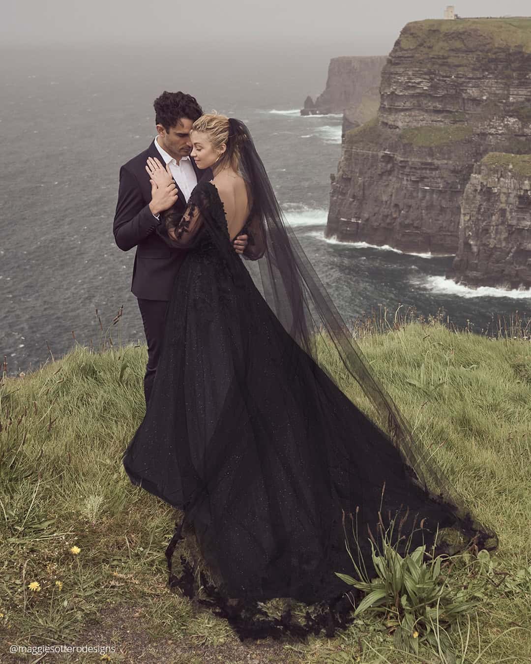 Gothic Black Bridal Dresses