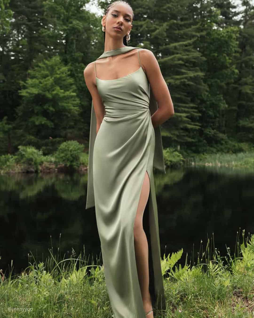 Dark Green Bridesmaid Dresses
