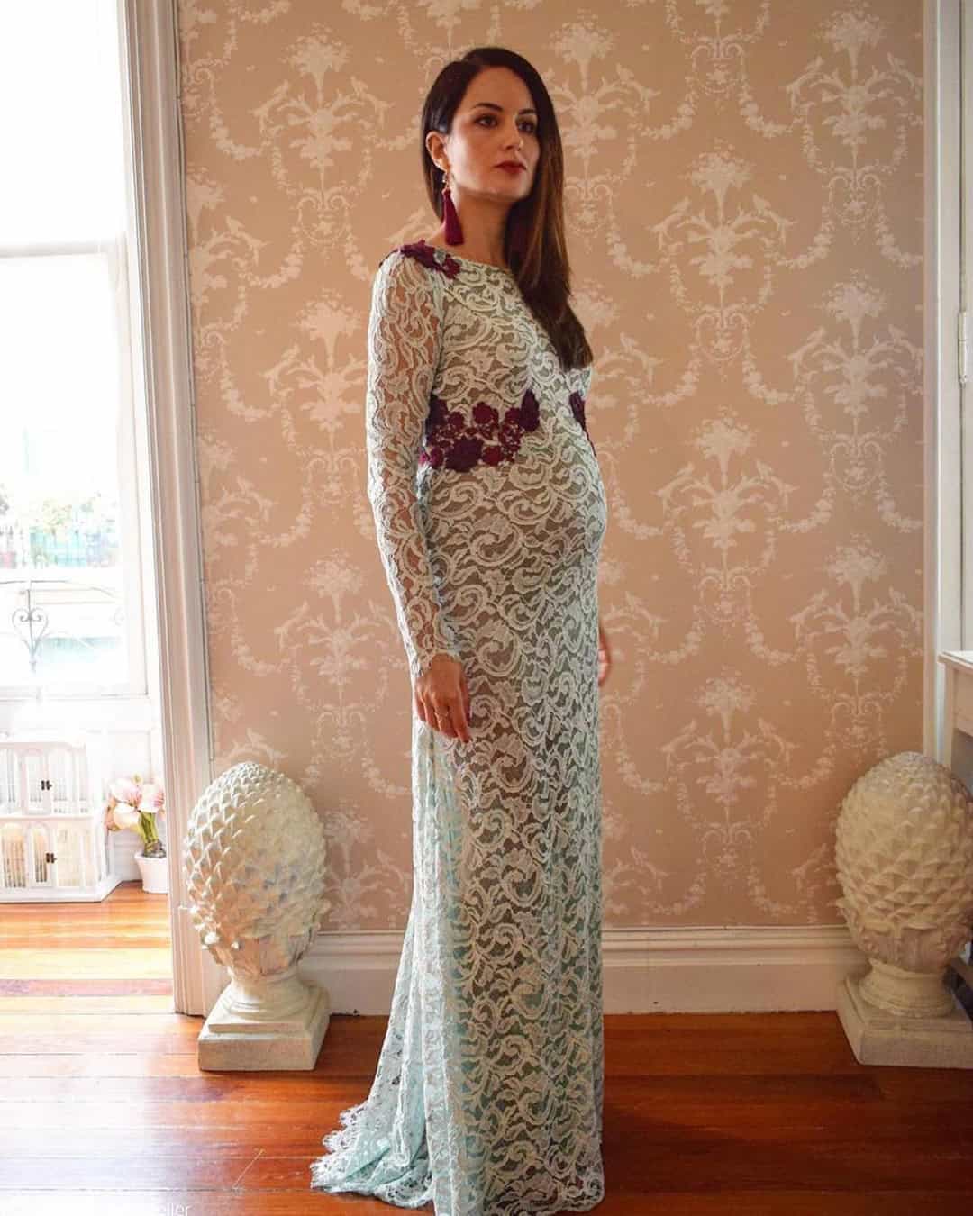 Lace Maternity Wedding Gowns