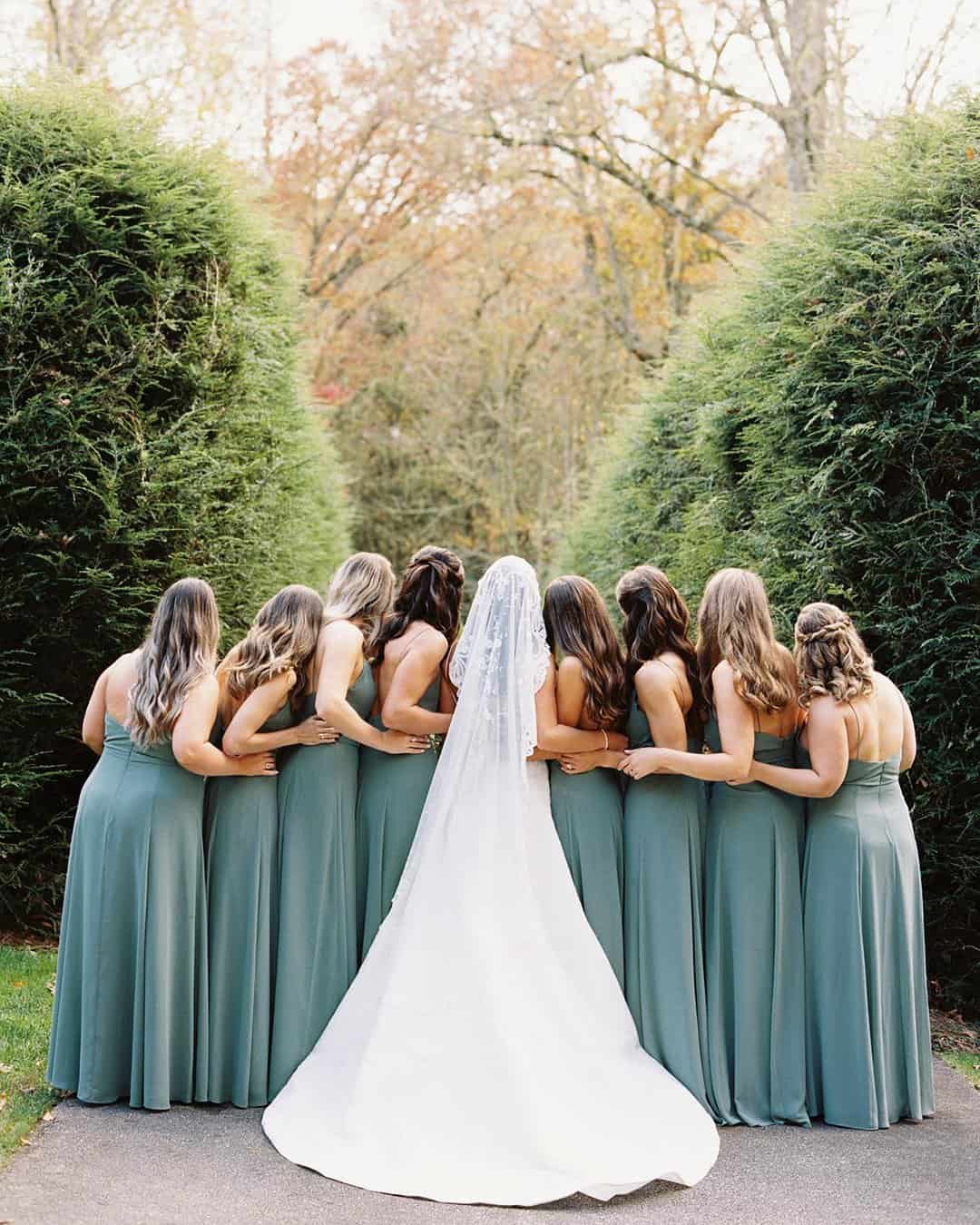 Mint Blue Bridesmaid Dresses