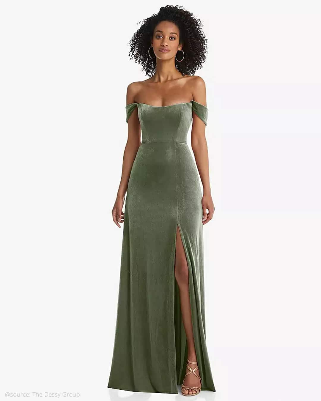 Sage Green Floral Bridesmaid Dresses
