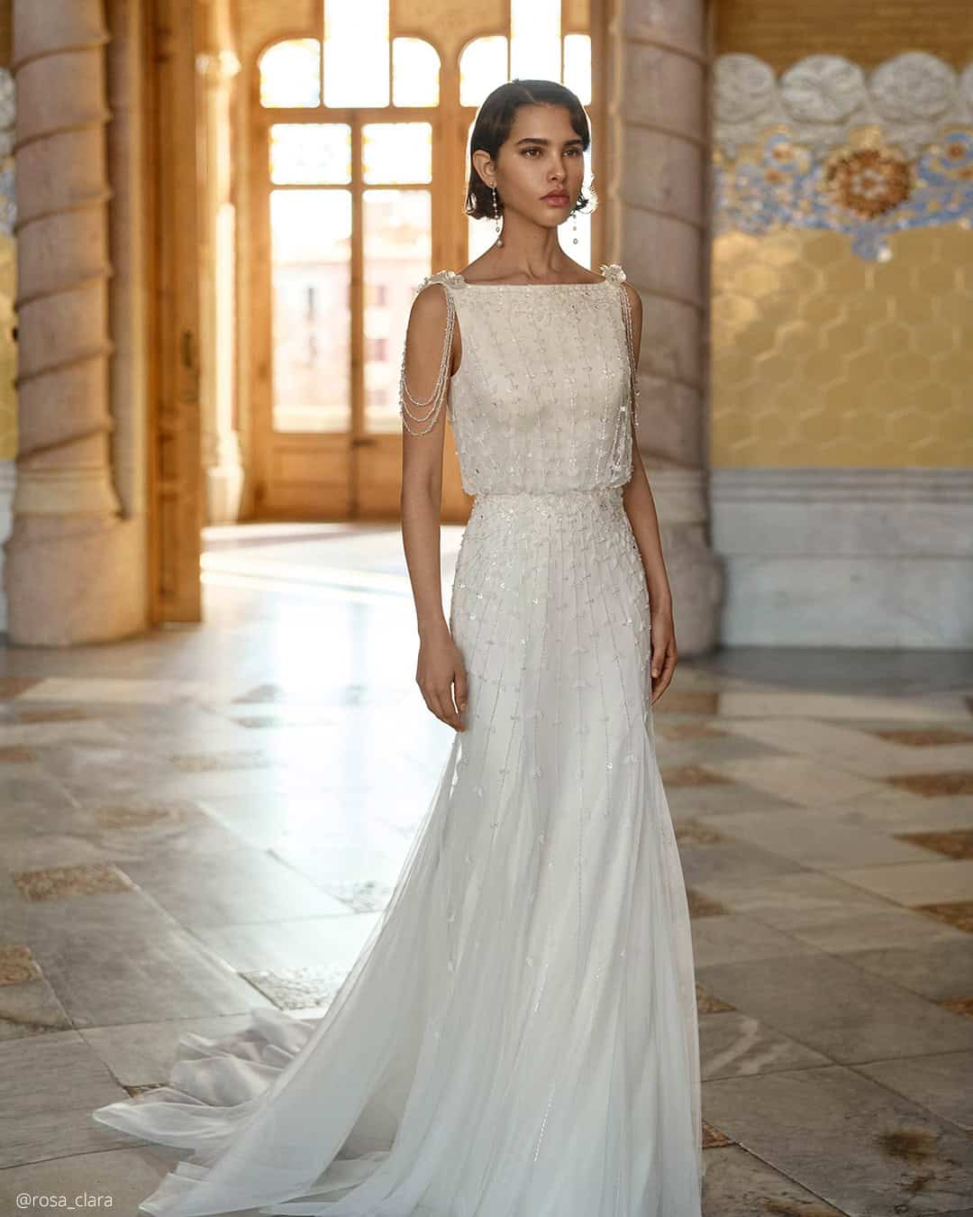 White Modest Wedding Dresses