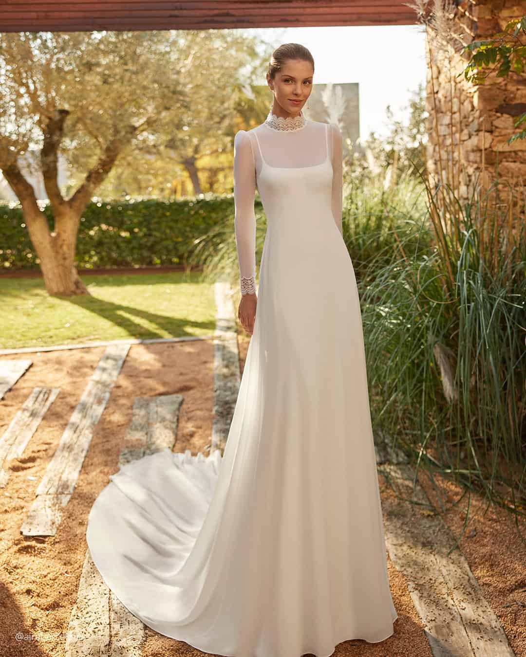 Modest Boho Wedding Dresses