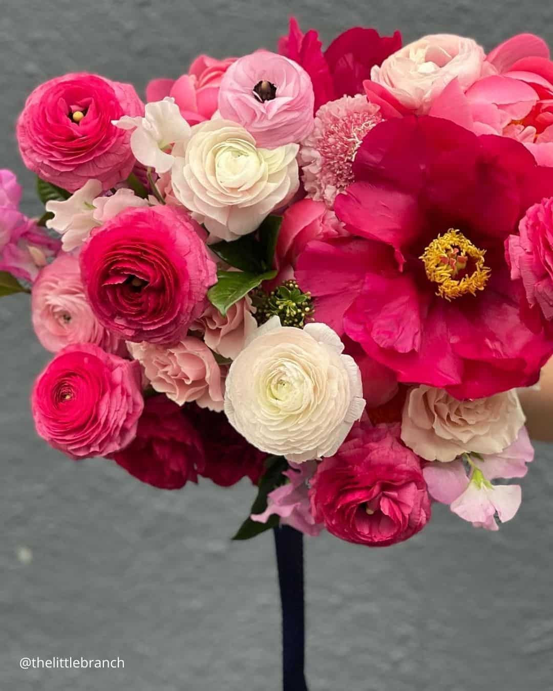 Bouquets With Pink Roses