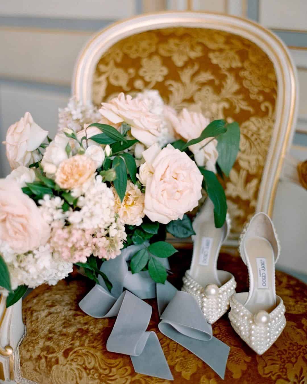 Pink Peony Wedding Bouquets