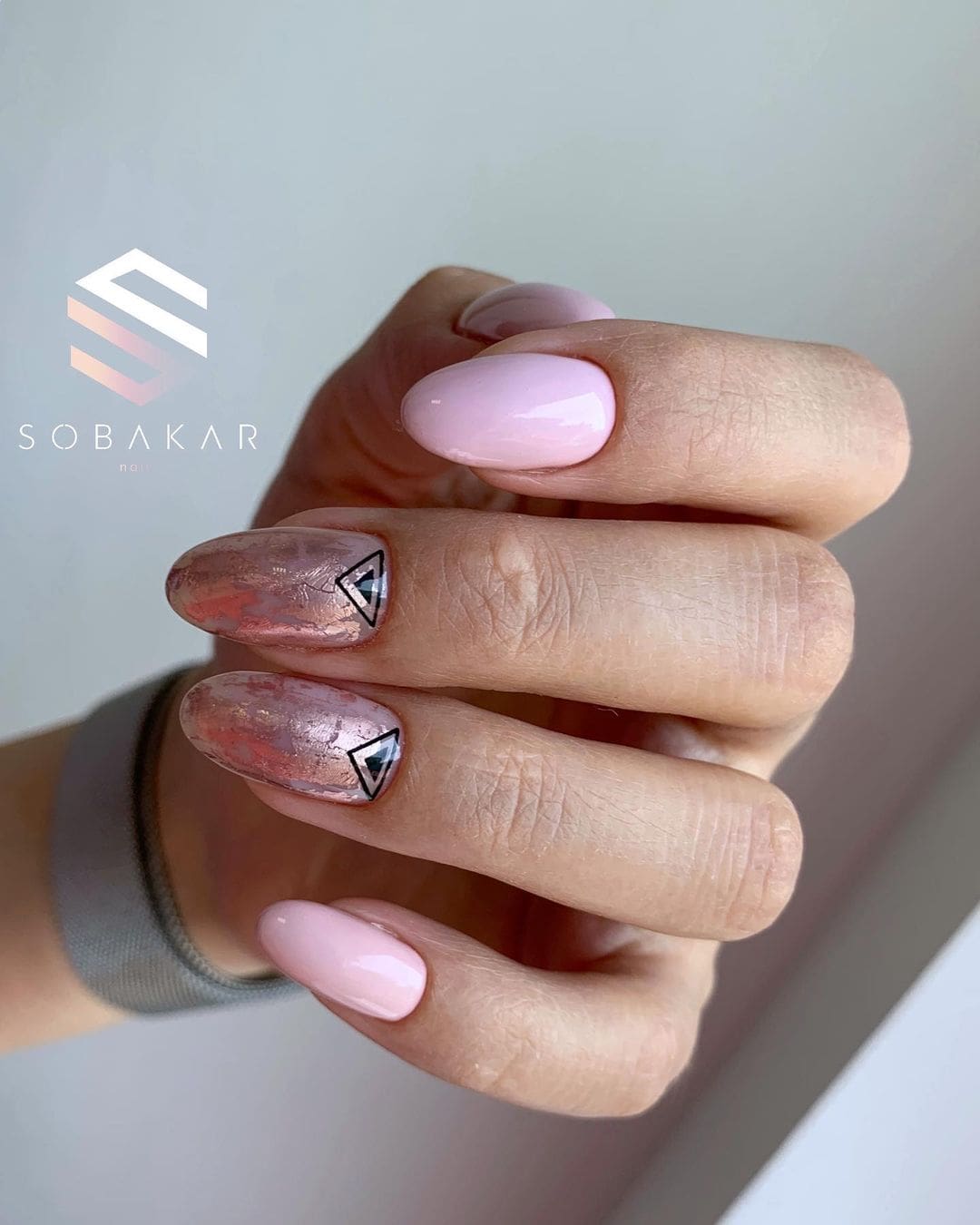 Rose Gold Nail Designs