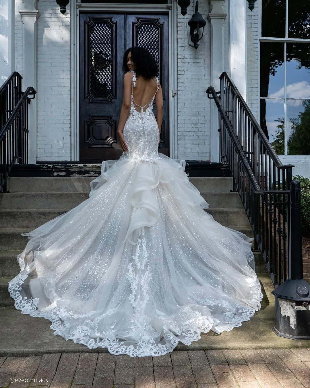 Lace Back Wedding Dresses Ideas