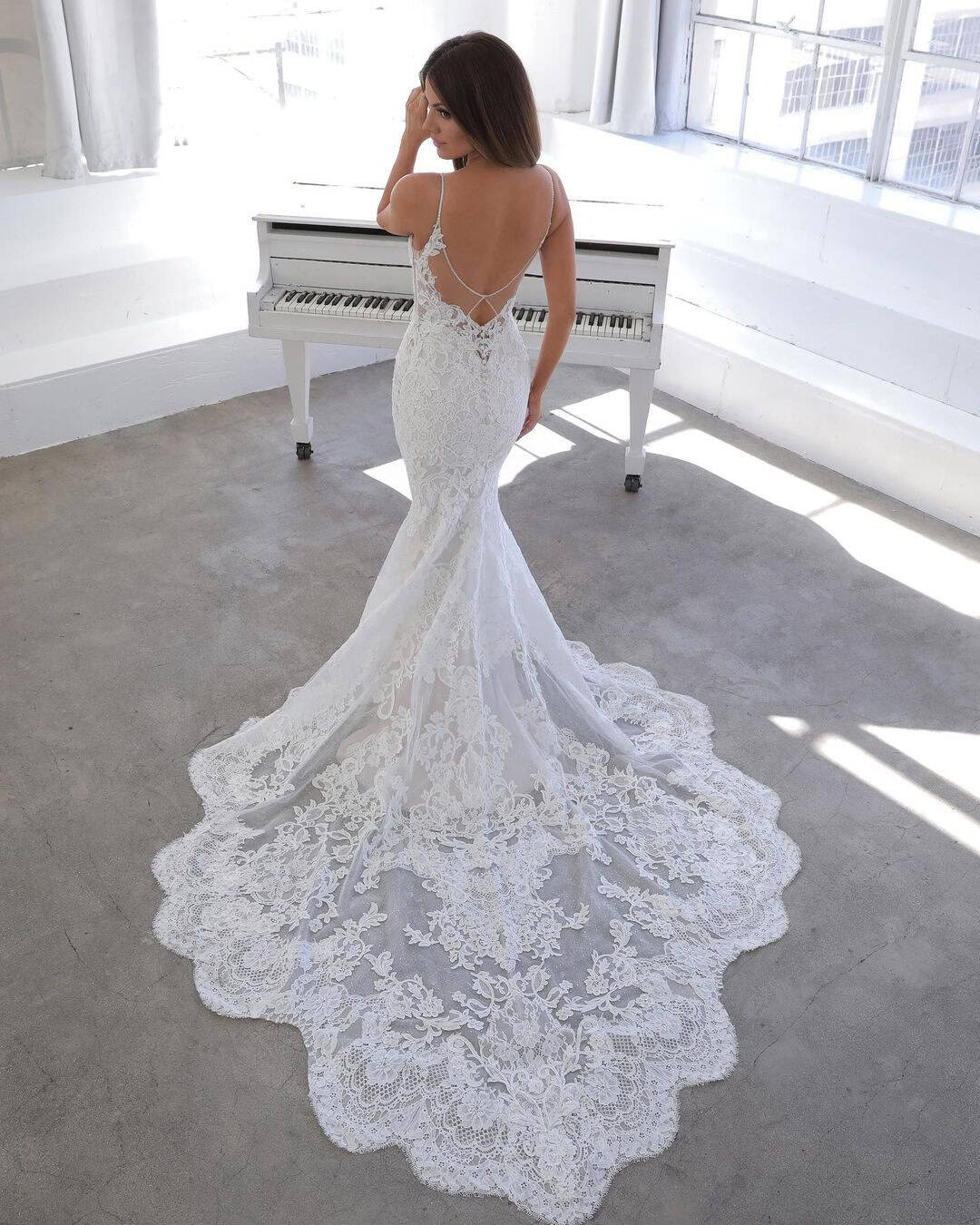 Boho Wedding Dress Backless Ideas