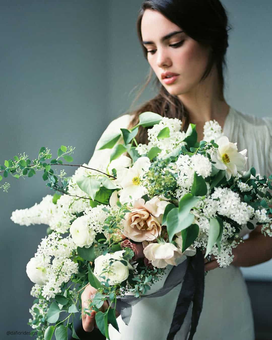 Wedding Bouquets With Gentle Lilac