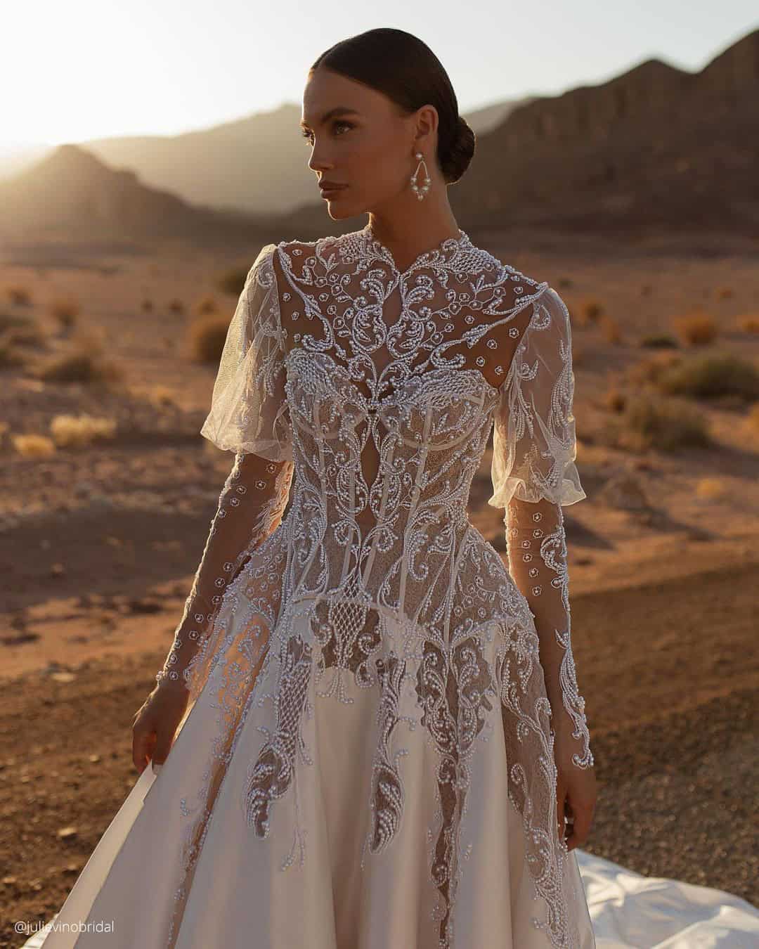 Tattoo Illusion Long Sleeve Dresses