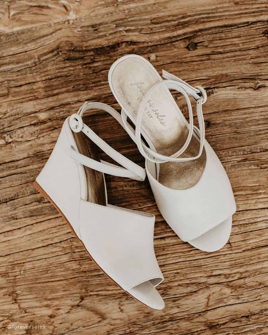 Wedding Shoes Wedges Platform