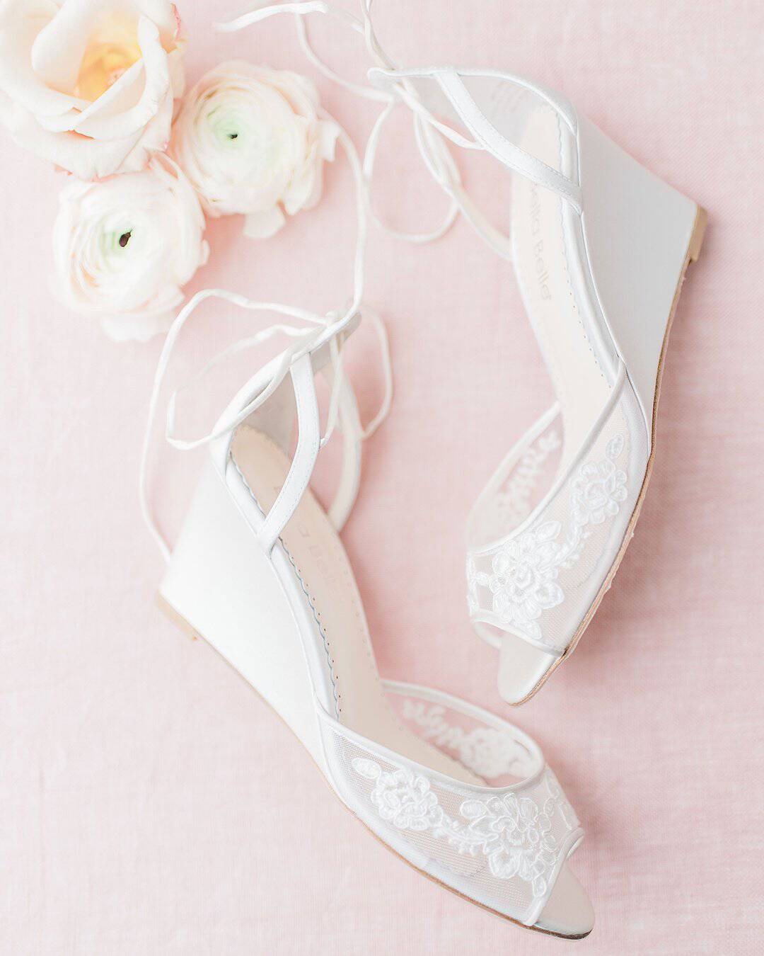 Comfortable Wedding Wedges