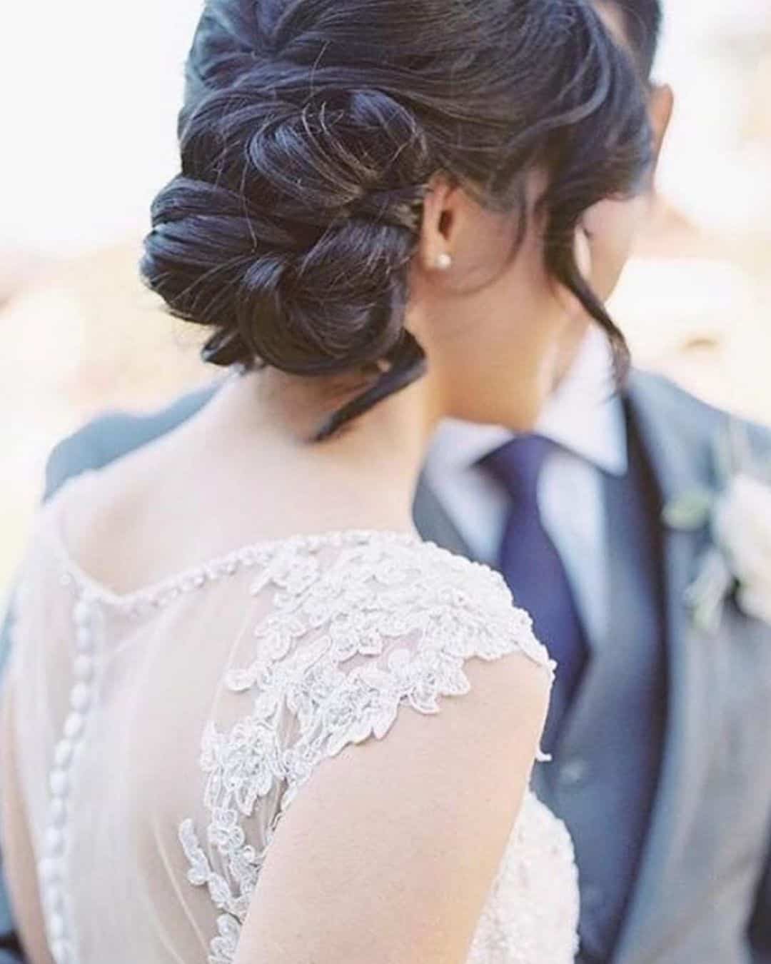 Easy Wedding Guest Side Bun Hairstyles